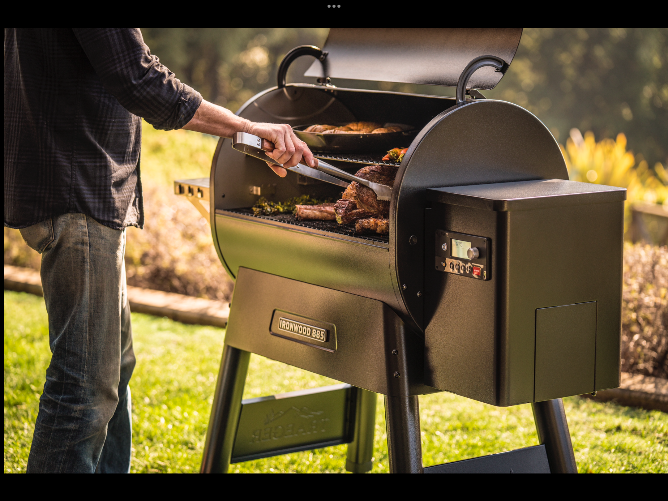 Cooking Grills Traeger Grill Ironwood 885 Traeger Ironwood 885